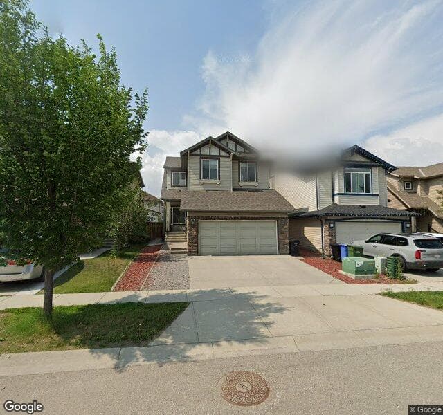 Street view of 735 New Brighton Drive SE, Calgary