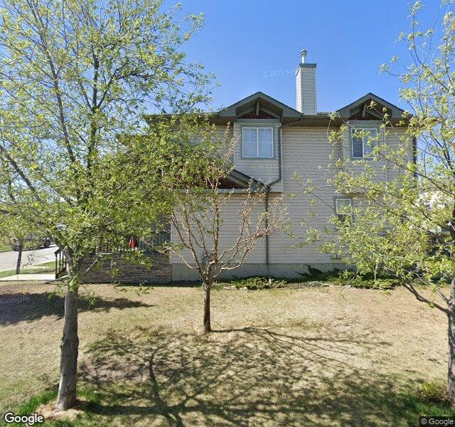 Street view of 82 Panamount Square NW, Calgary