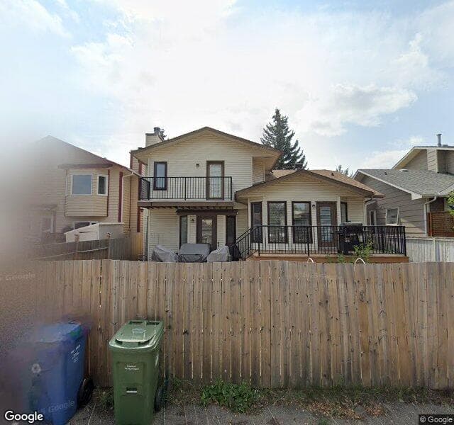 Street view of 316 Sunvale Drive SE, Calgary