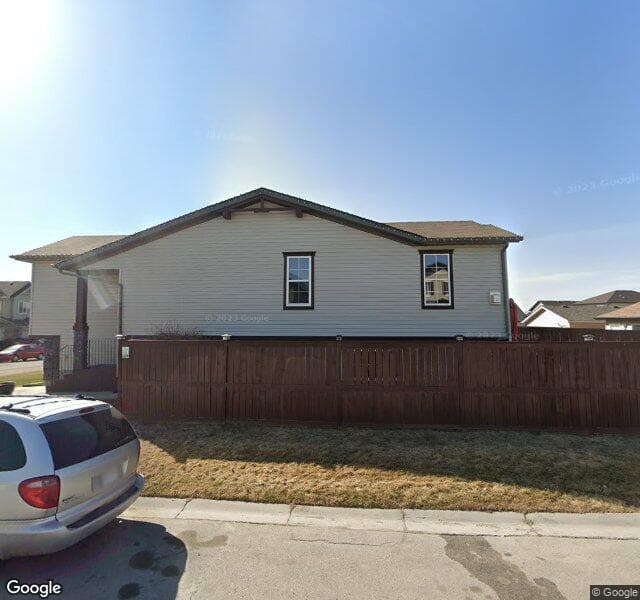 Street view of 106 Covecreek Place NE, Calgary