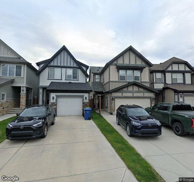 Street view of 21 Chaparral Valley Crescent SE, Calgary