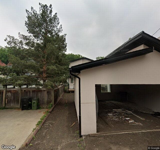 Street view of 9756 83 Avenue NW, Edmonton