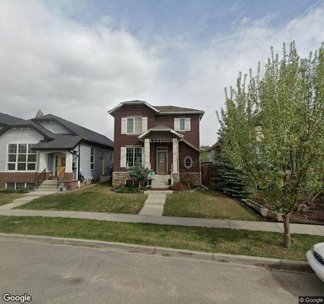 Street view of 16 Elgin Meadows Circle SE, Calgary