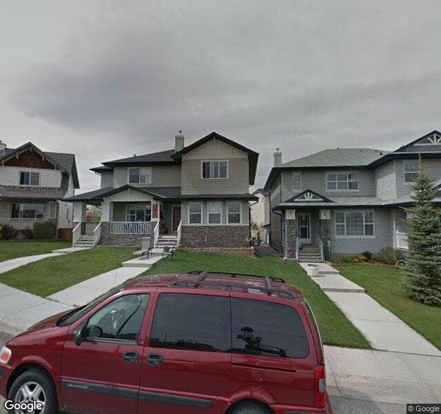 Street view of 106 Panamount Square NW, Calgary