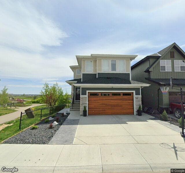 Street view of 83 Creekstone Way SW, Calgary