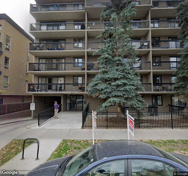 Street view of 601-1033 15 Avenue SW, Calgary