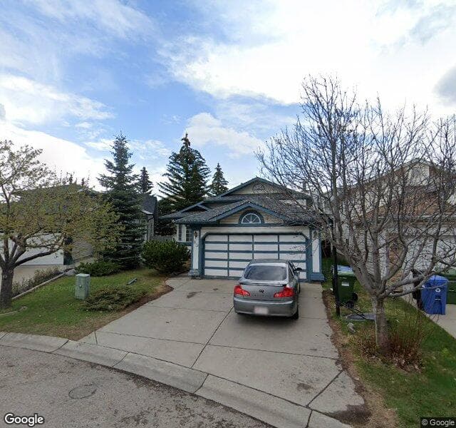 Street view of 80 Hawkmount Close NW, Calgary