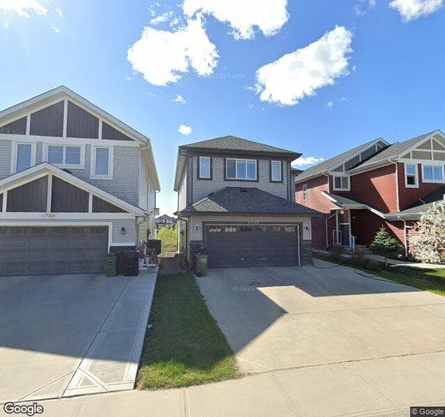 Street view of 9752 222 Street NW, Edmonton