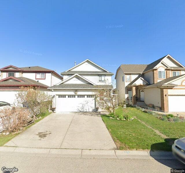Street view of 129 Hidden Valley Crescent NW, Calgary