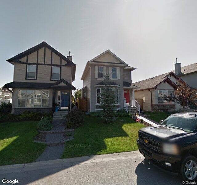 Street view of 40 Cranberry Way SE, Calgary