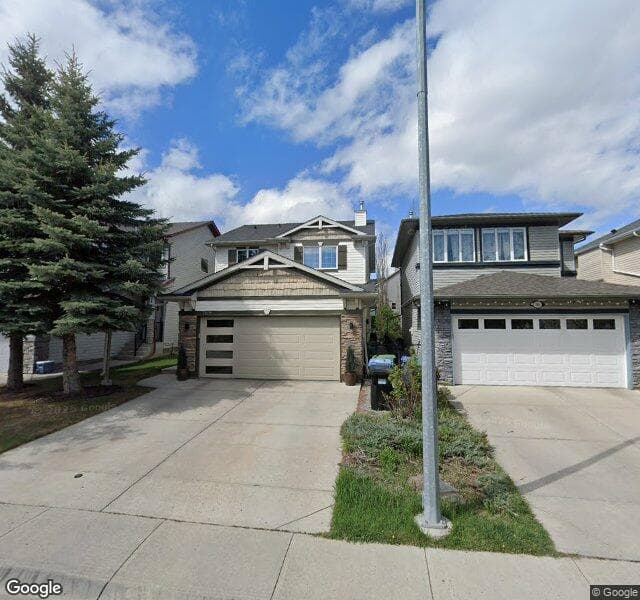 Street view of 168 Eversyde Way SW, Calgary
