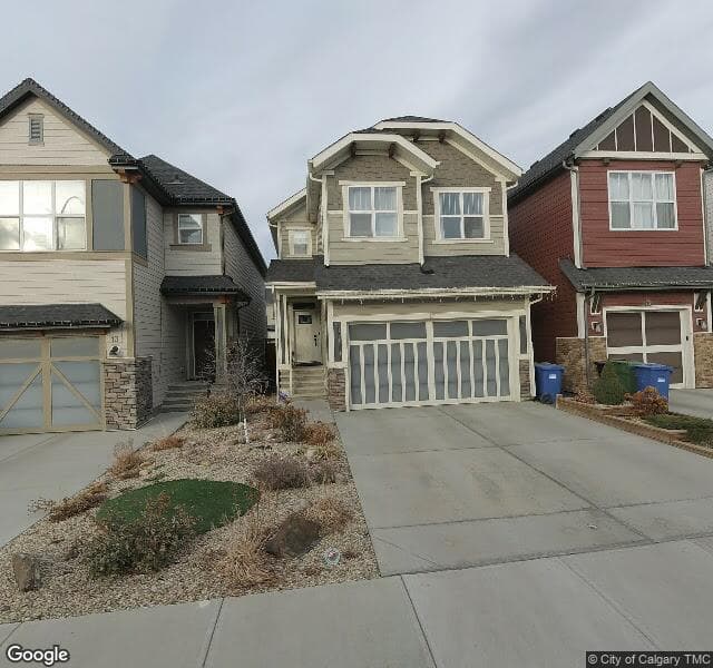 Street view of 17 Masters Row SE, Calgary