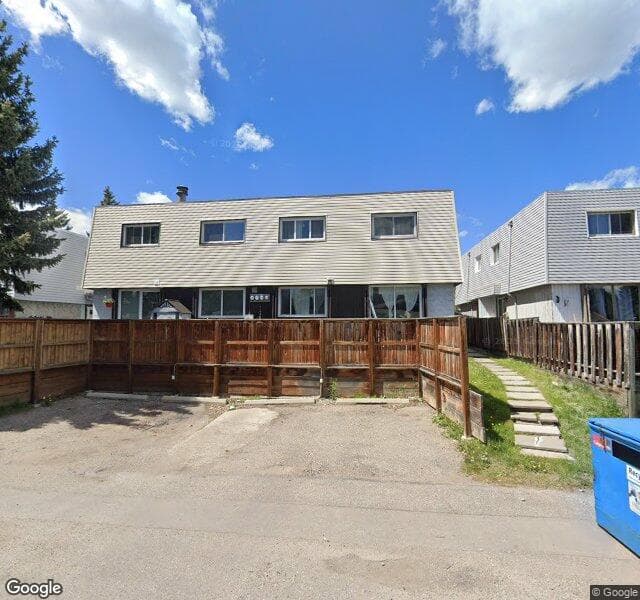 Street view of 3-6412 4A Street NE, Calgary