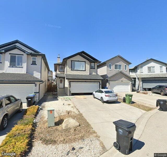 Street view of 206 Covemeadow Bay NE, Calgary