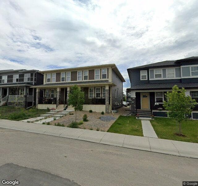 Street view of 48 Legacy Reach Crescent SE, Calgary