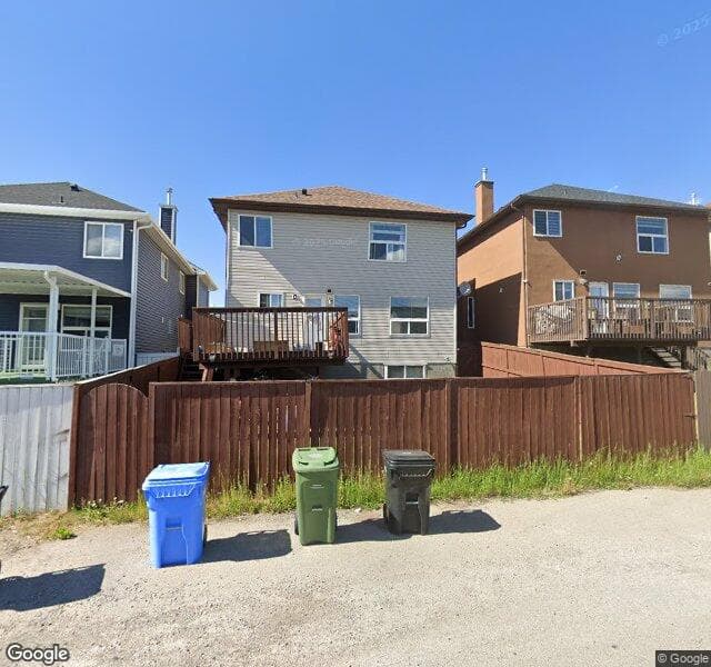 Street view of 71 Saddleland Way NE, Calgary
