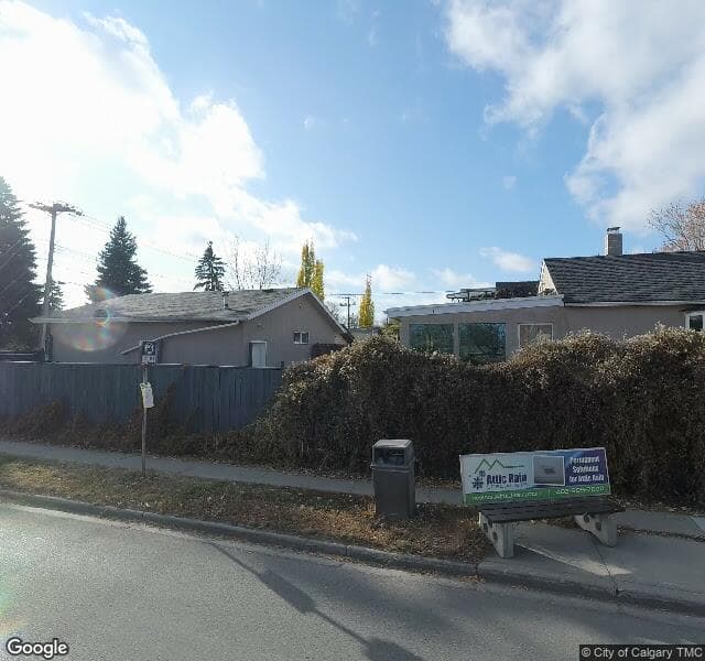 Street view of 501 21 Avenue NW, Calgary