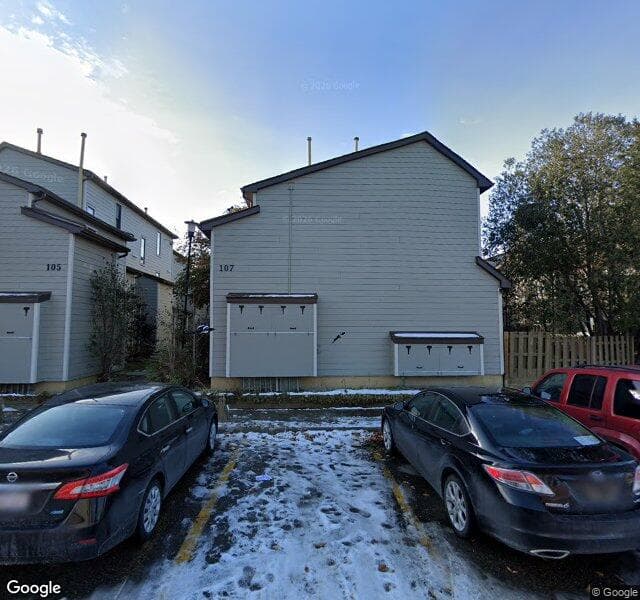 Street view of 3-106 Grier Terrace NE, Calgary