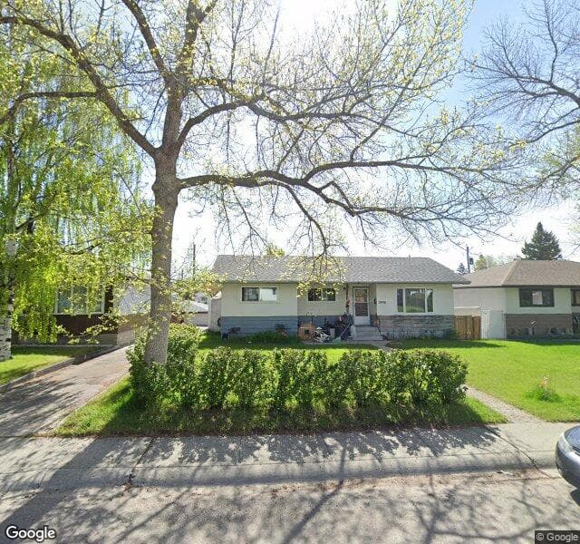 Street view of 2008 Cottonwood Crescent SE, Calgary