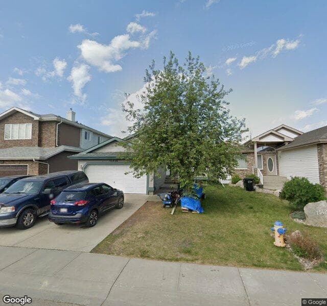 Street view of 15416 47 Street NW, Edmonton