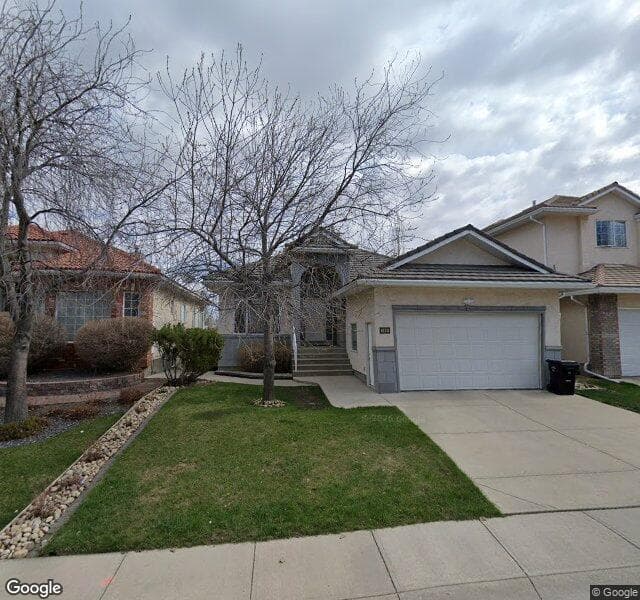 Street view of 106 Hamptons Heights NW, Calgary