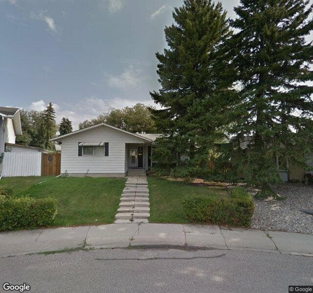 Street view of 51 Alderwood Close SE, Calgary
