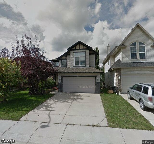 Street view of 54 W Springs Road SW, Calgary