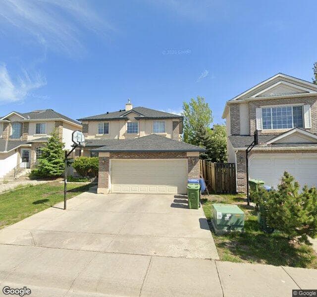 Street view of 20 Simcrest Point SW, Calgary