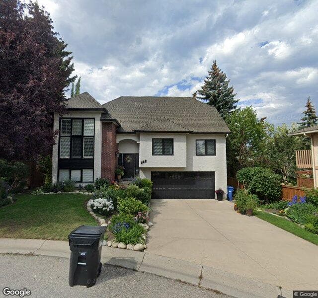 Street view of 111 Coach Light Bay SW, Calgary