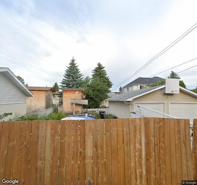 Street view of 9307 153 Street NW, Edmonton