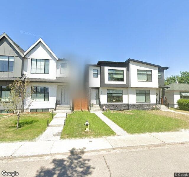 Street view of 434 18 Avenue NE, Calgary