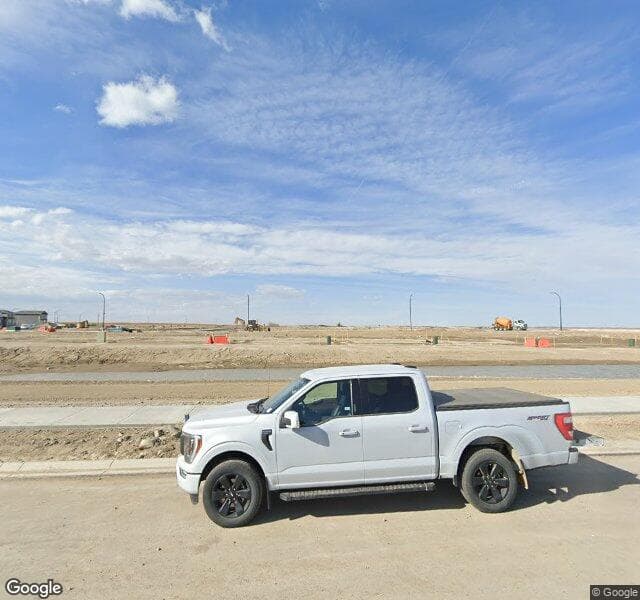 Street view of 8434 Homestead Avenue NE, Calgary