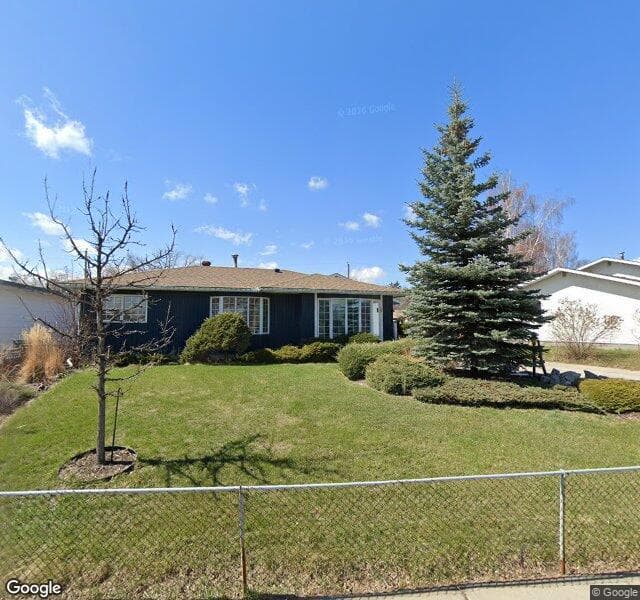 Street view of 7131 Fountain Road SE, Calgary