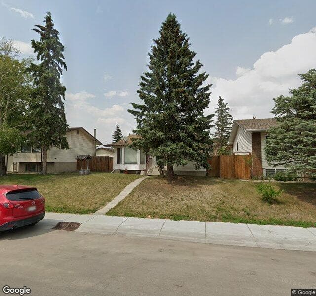 Street view of 4608 Rundlehill Road NE, Calgary