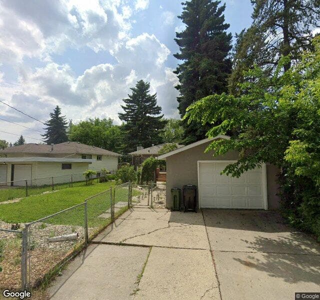 Street view of 11835 134 Street NW, Edmonton