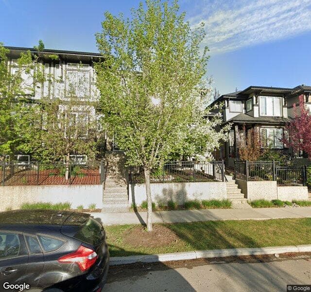 Street view of 7436 May Common NW, Edmonton