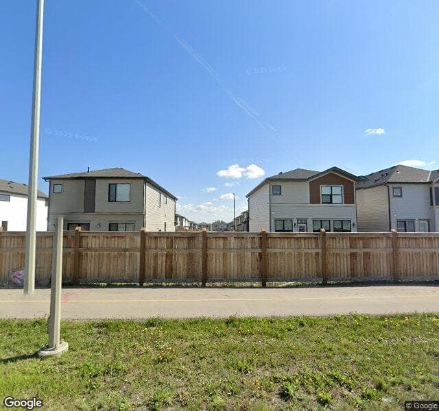 Street view of 119 Silverton Glen Crescent SW, Calgary