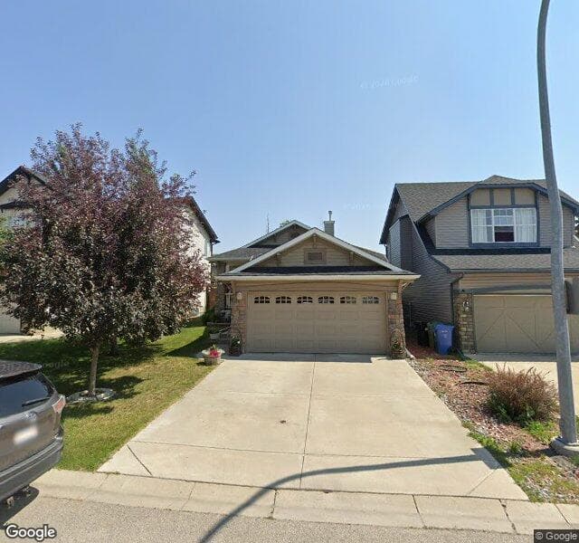 Street view of 107 New Brighton Mews SE, Calgary