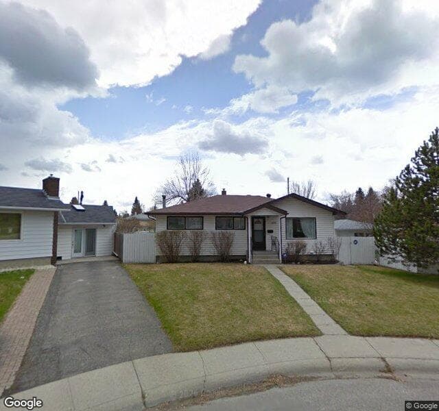 Street view of 100 Haysboro Crescent SW, Calgary