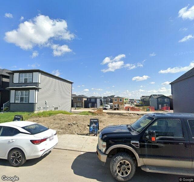 Street view of 361 Belmont Park SW, Calgary