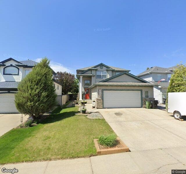 Street view of 15124 48 Street NW, Edmonton