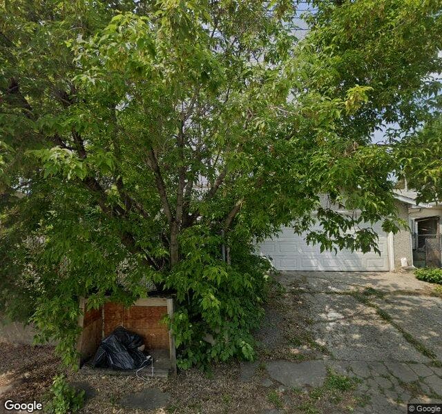 Street view of 13603 87 Street NW, Edmonton