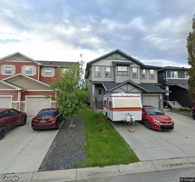 Street view of 206 Legacy Mews SE, Calgary