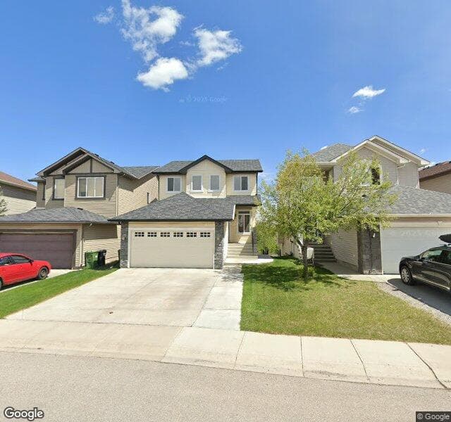 Street view of 16 Tuscany Springs Grove NW, Calgary