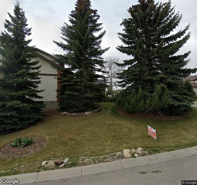 Street view of 55 Edcath Rise NW, Calgary