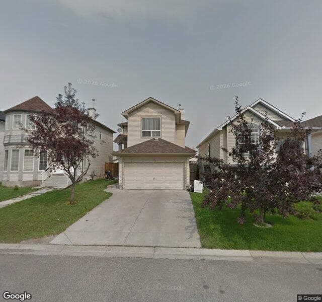 Street view of 26 Taralea Green NE, Calgary