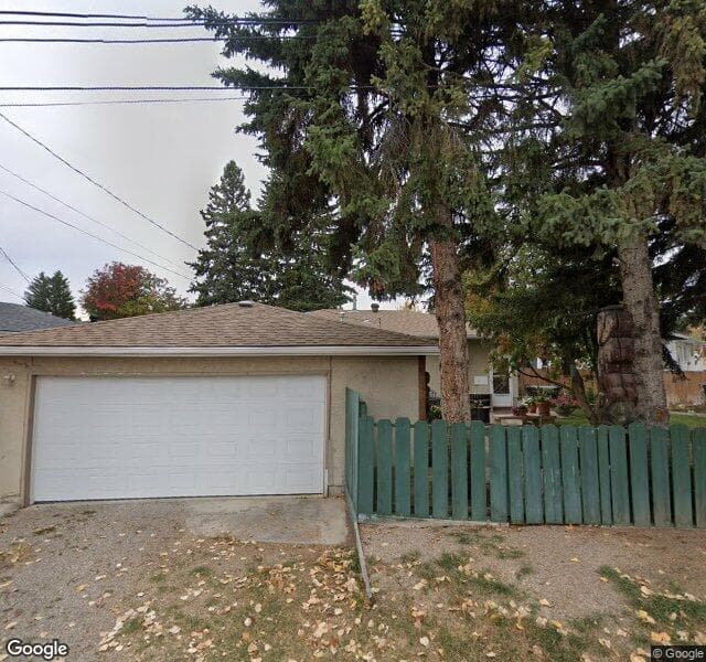 Street view of 18 Hutton Place SW, Calgary