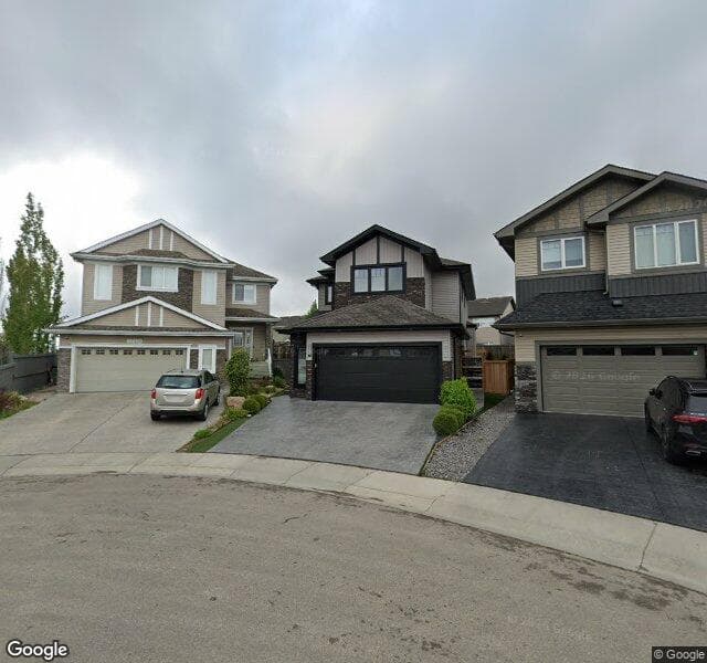 Street view of 17335 74 Street NW, Edmonton