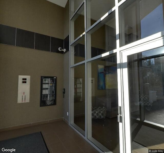 Street view of 802-10388 105 Street NW, Edmonton