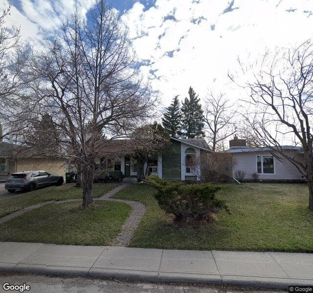Street view of 652 Canterbury Drive SW, Calgary